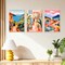 6 Pack Paint By Number Kits for Adults – Landscape DIY Acrylic Paint by Numbers on Canvas for Beginners, Easy Multi-Canvas Wall Art Painting Set for Home Decor & Gift, 12x8 Inch